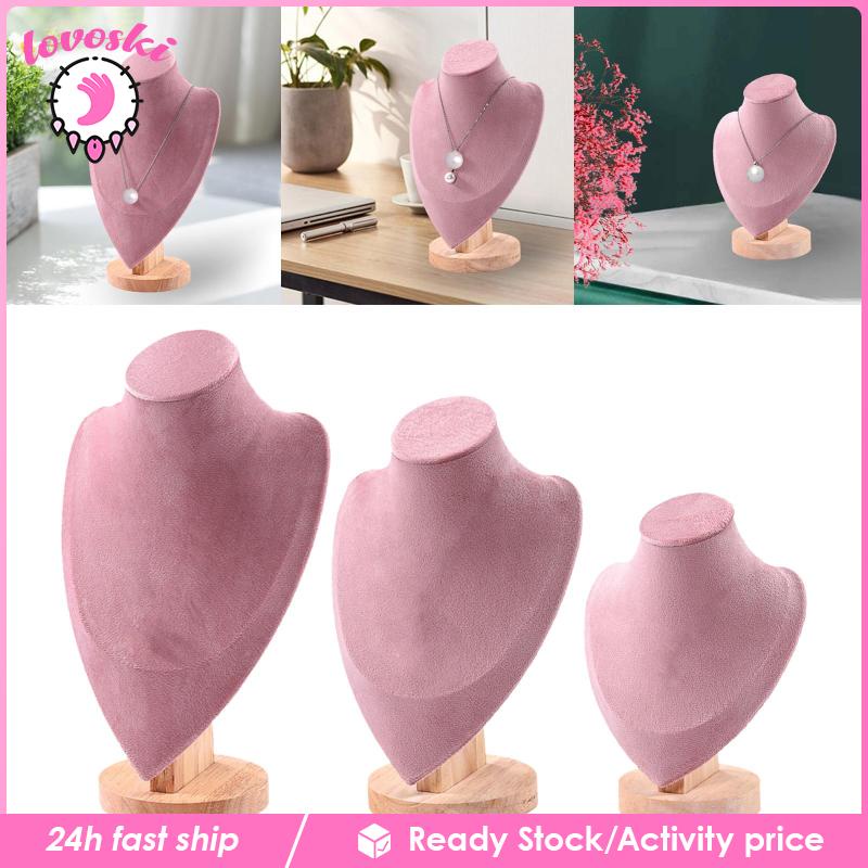 Giá Đỡ Trưng BàY Vòng cổ / Trang SứC BằNg VảI Nhung