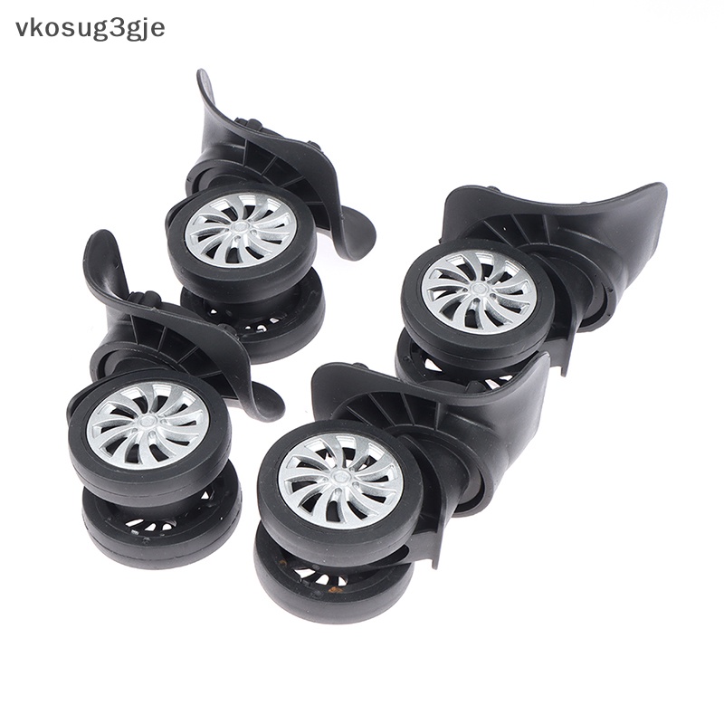 Vk 4 cái vali hành lý phổ quát 360 độ xoay bánh xe đẩy bánh xe công cụ Je
