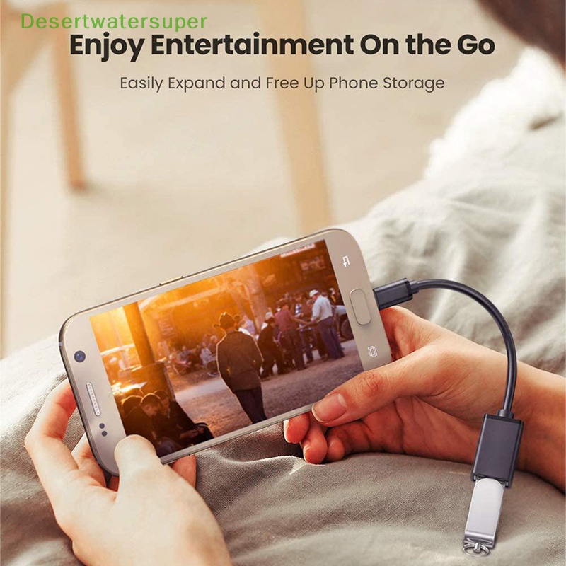 Cáp Nối Dài USB C Sang USB Type C OTG Cho Điện Thoại / Đầu Đọc Thẻ Nhớ 2.0 A