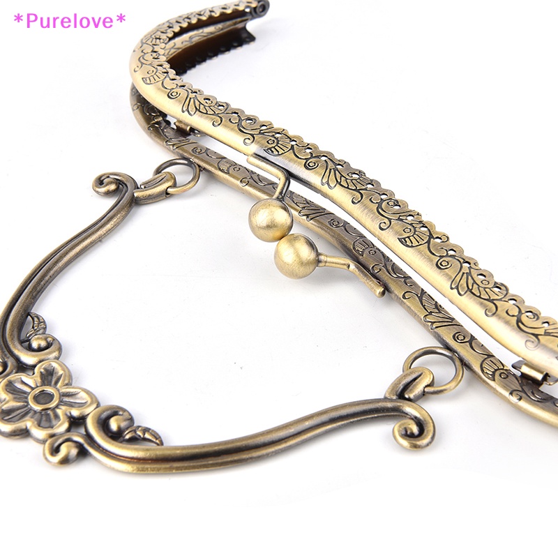 Khung Kẹp Cầm Tay DIY 1X 20.5cm Phong Cách Vintage Dành Cho Nữ Mới