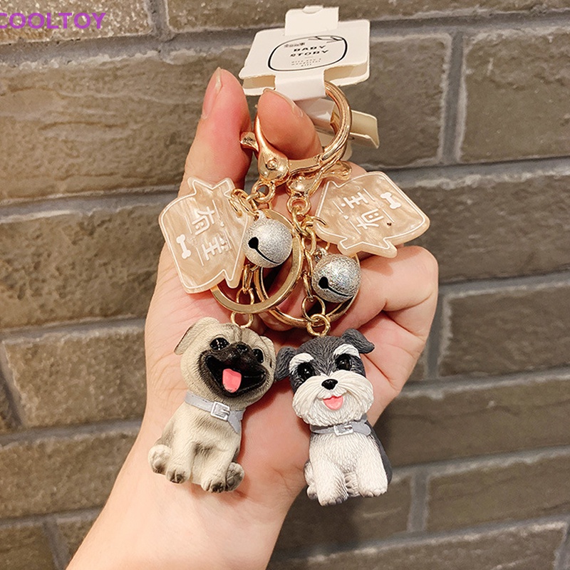 Cooltoy Móc Khóa Hình Cún Poodle Schnauzer Cho Nữ