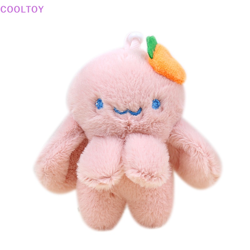 Móc Khóa Hình Bạch Tuộc / Thỏ Hoạt Hình Nhồi Bông Dễ Thương