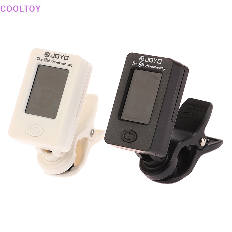 1 Cái Kẹp Lên Dây Đàn Guitar Màn Hình LCD Xoay 360 Độ