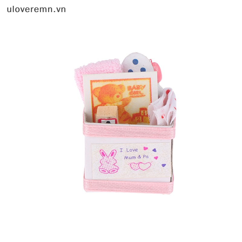 Hộp Đồ Chơi Mini Dễ Thương Xinh Xắn 1: 12 Dùng Để Trang Trí Nhà Búp Bê