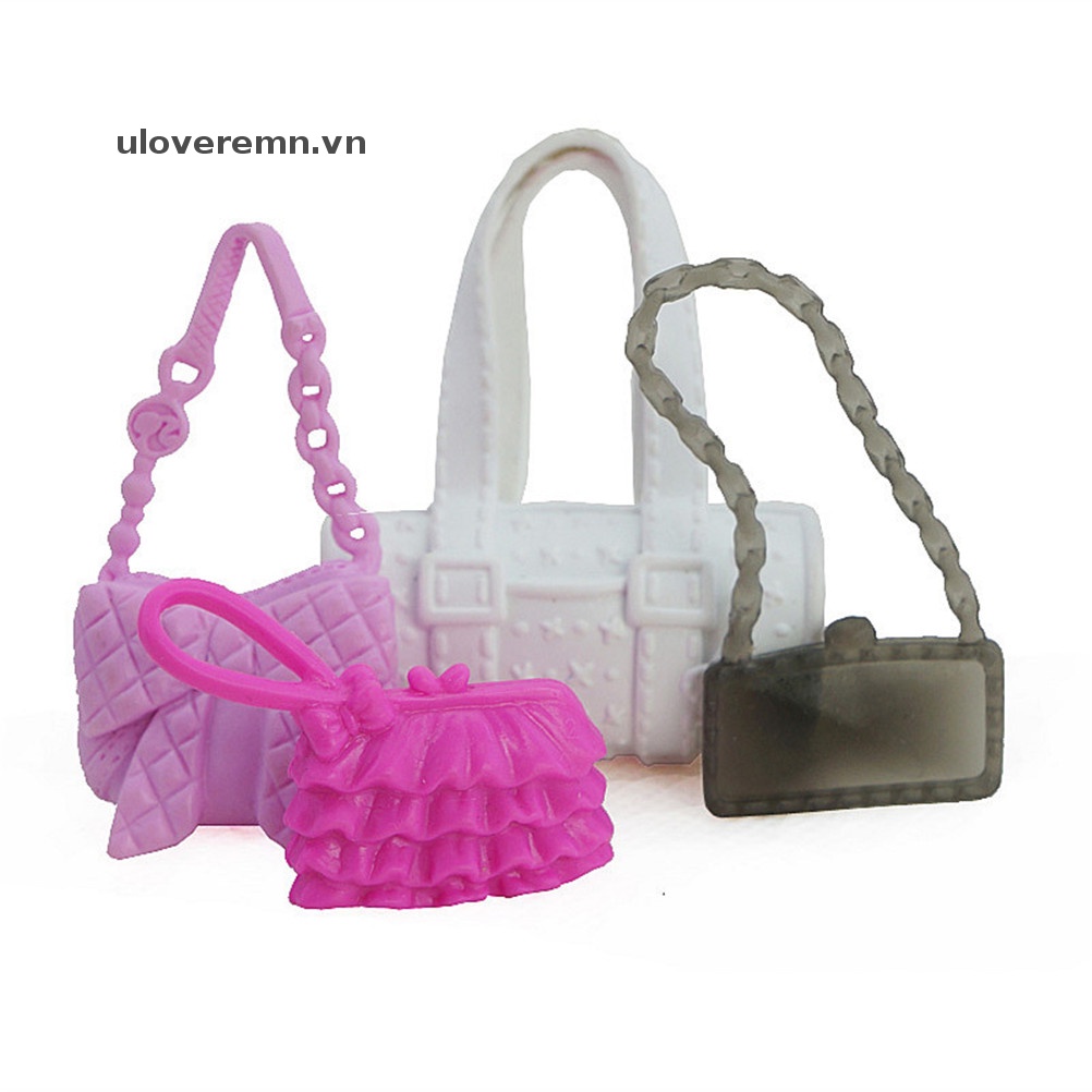 Set 4 Túi Đựng Búp Bê Mini Nhiều Màu Sắc Dễ Thương