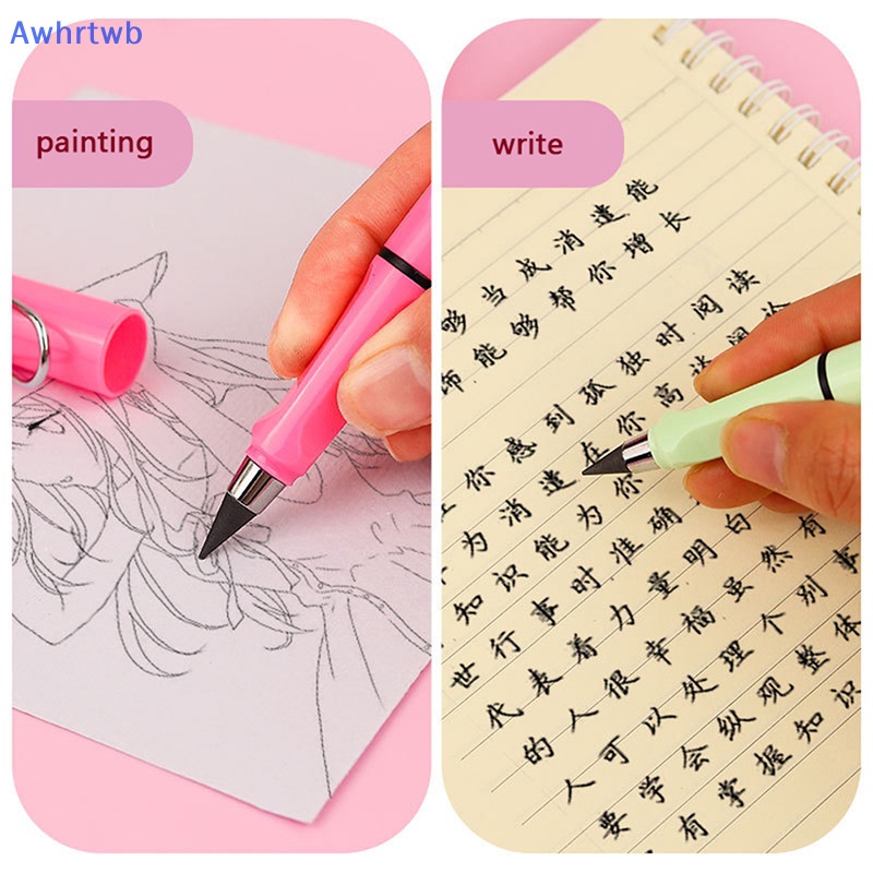 Bút Chì Kẹp Giữ Kèm Gôm Tẩy Hình Động Vật / Trái Cây Sáng Tạo Mới