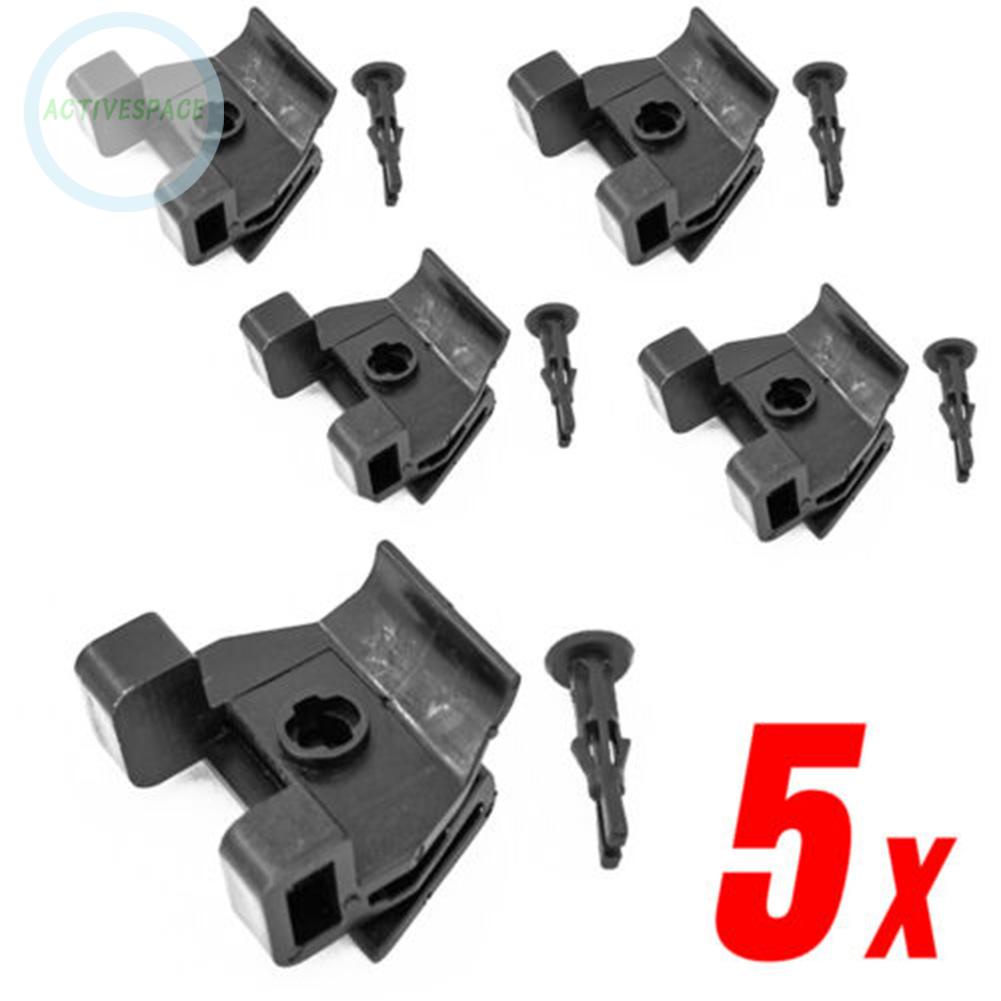 BUMPER COVER RETAINER Set X5 CLIPS &amp;PINS FOR TOYOTA COVER BRACKET PLATE【Lexus】