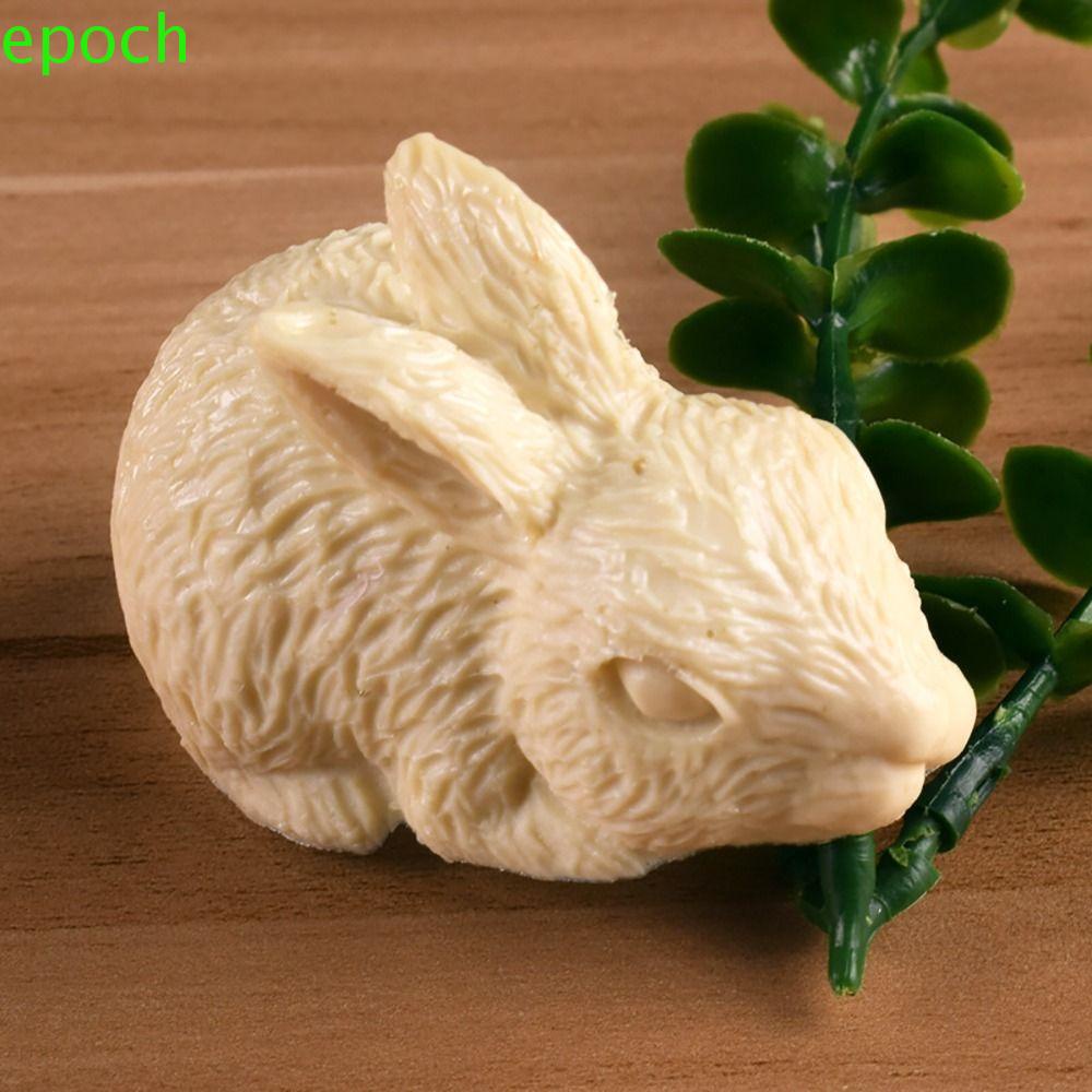 Epoch Khuôn Silicon Dùng Làm Nến DIY Hình Thỏ Dễ Thương