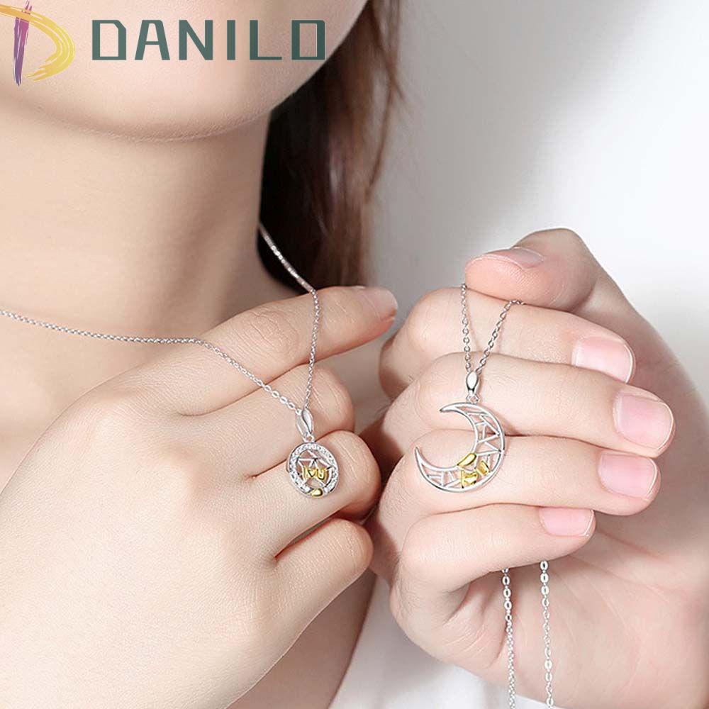 Vòng cổ In Chữ DANILO Thời Trang Dành Cho Cặp Đôi