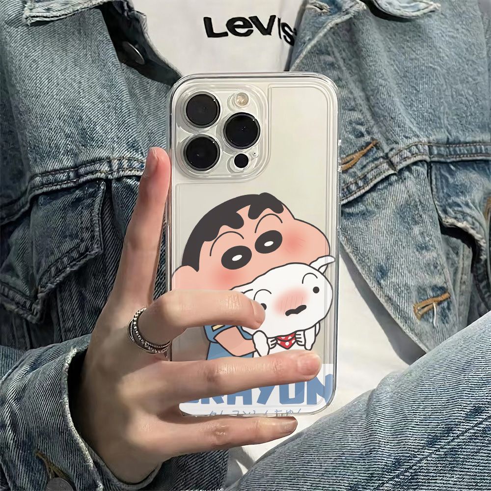 ✅Ốp Điện Thoại Mềm Chống Sốc Hình Shin-Chan Cho Iphone 6Siphone 12 13 1114 Pro Max 78 7GQK