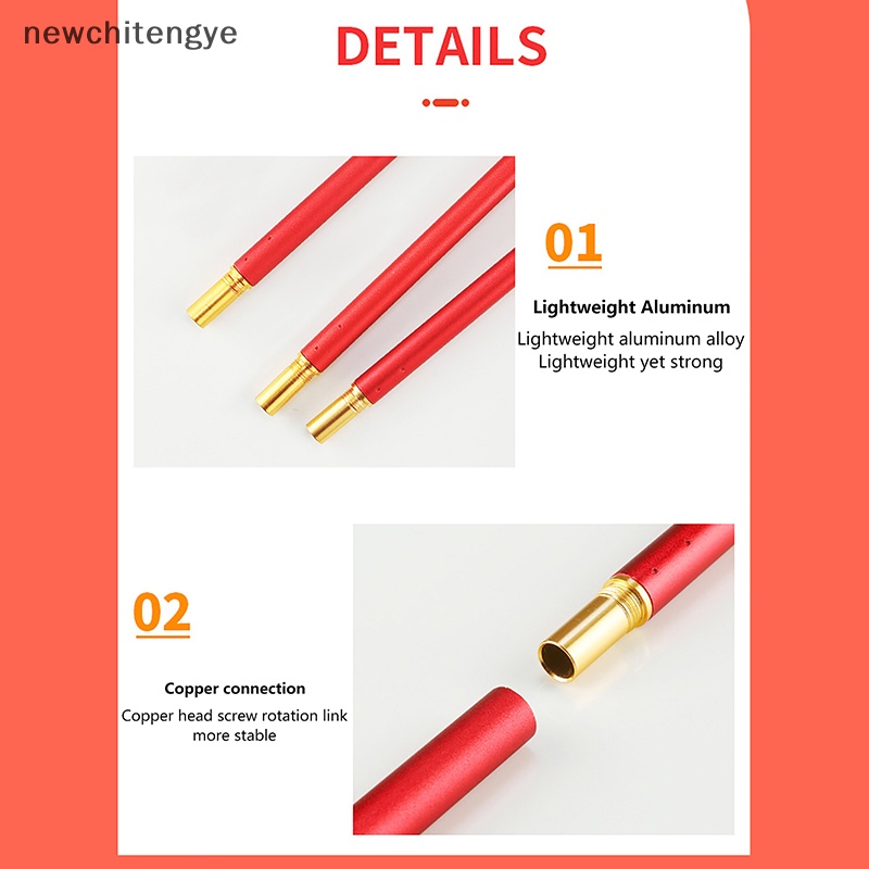 Bộ Giá Đỡ Đèn Lồng Bằng Hợp Kim Nhôm Siêu Nhẹ Có Thể Tháo Rời