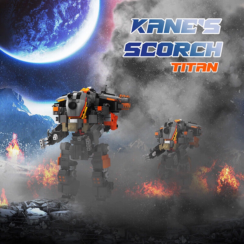 Bộ Mô Hình Lắp Ráp LEGO MOC-39614 Titanfall 2 Kane 'S 1345 100% Chất Lượng Cao