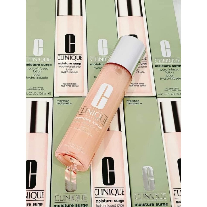 Nước hoa hồng Clinique Moisture Surge Hydro Infused Lotion 100ml