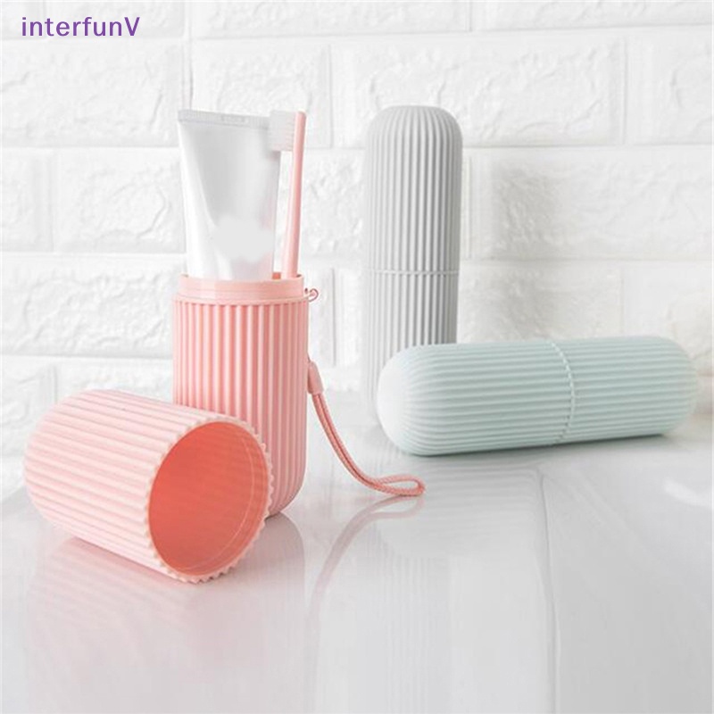Cốc Đựng Bàn Chải Và Kem Đánh Răng Di Động Tiện Dụng Cho Phòng Tắm
