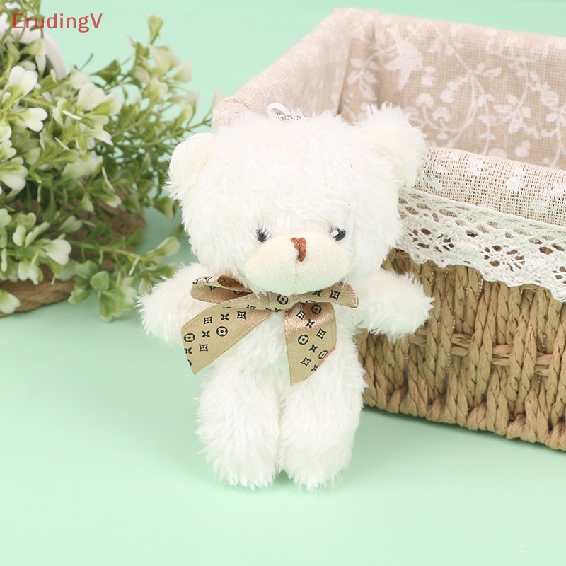 Móc Khóa Gấu Bông Mini Dễ Thương Dùng Trang Trí Tiệc Cưới / Giáng Sinh