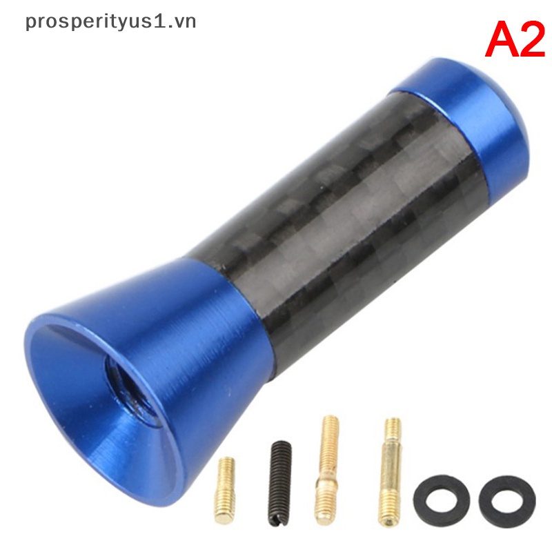 1 Ăng Ten Trang Trí radio Xe Hơi Bằng Sợi carbon 3.5CM 8CM 12CM 28CM prosperityus1