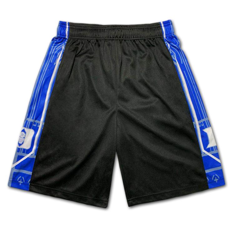 Quần Short Thể Thao Bóng Rổ Thoáng Khí Nhanh Khô In Họa Tiết 5 Điểm