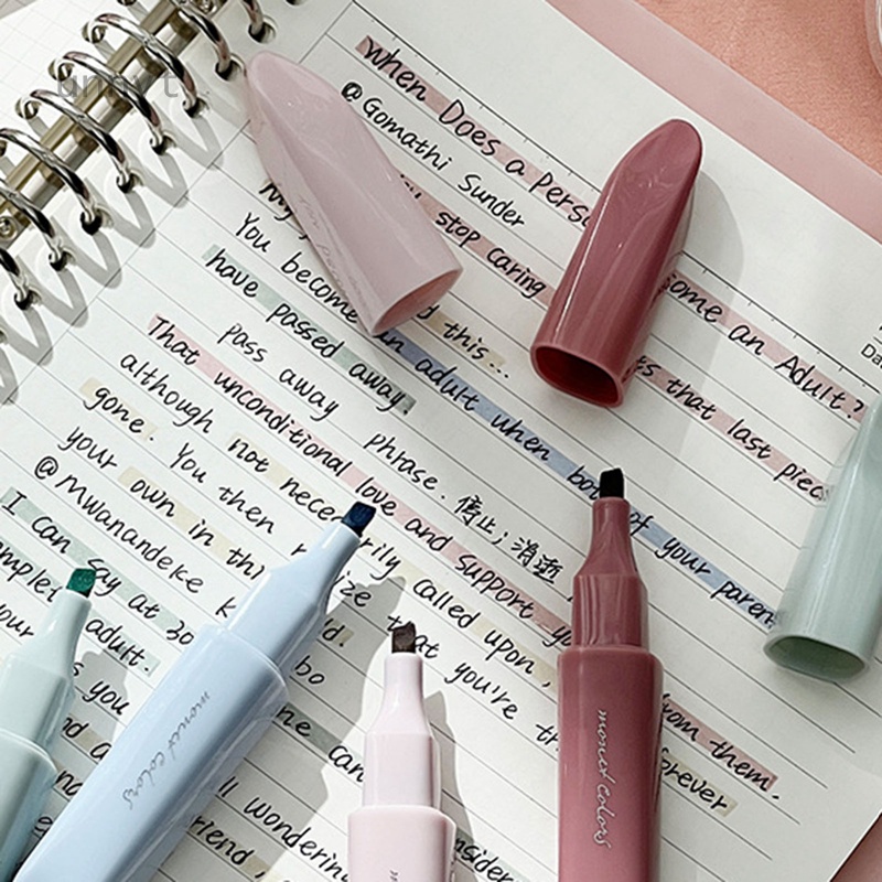 Set 4 Bút Bắt Sáng Màu Kẹo Ngọt Dễ Thương