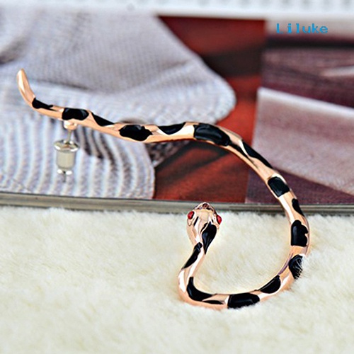 Đôi Khuyên Tai HìNh RắN ĐíNh Kim Cương Giả ThờI Trang Cho Nữ