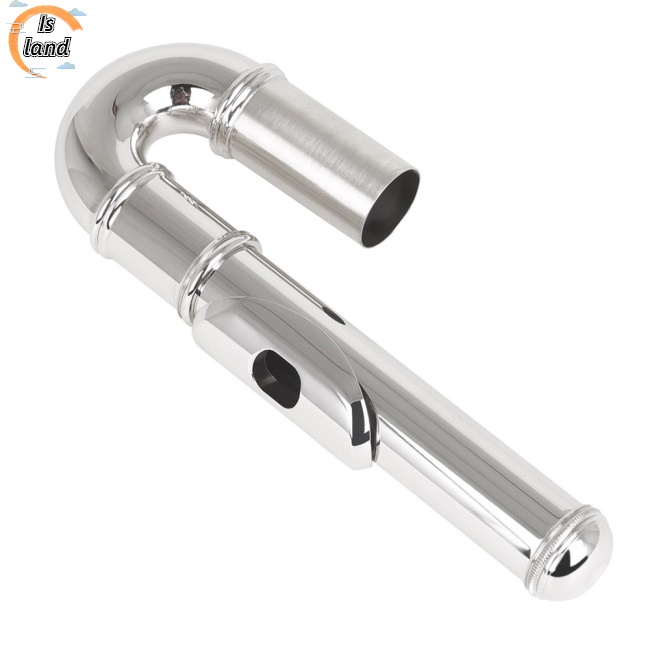 Nhạc Cụ Sáo Đầu Cong Bằng Đồng Niken Mạ Niken Chuyên Nghiệp Dành Cho Người Mới Bắt Đầu