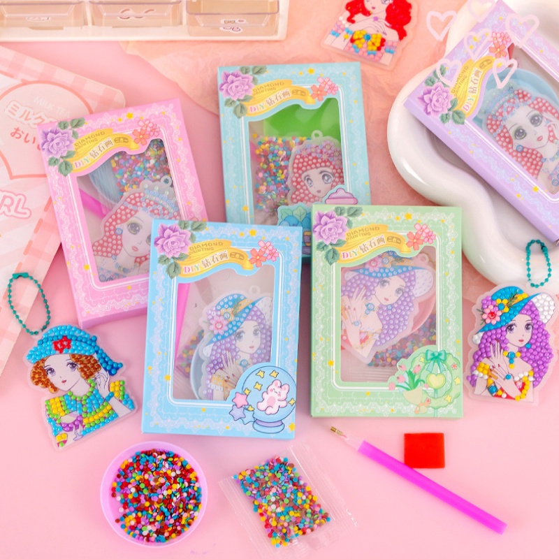 Miếng Dán Đính Đá Trang Trí Thủ Công Dành Cho Trẻ Mẫu Giáo