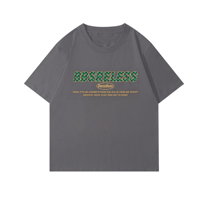 NRVP Áo Thun 100% Cotton Tay Ngắn Phong Cách Hàn Quốc Mới