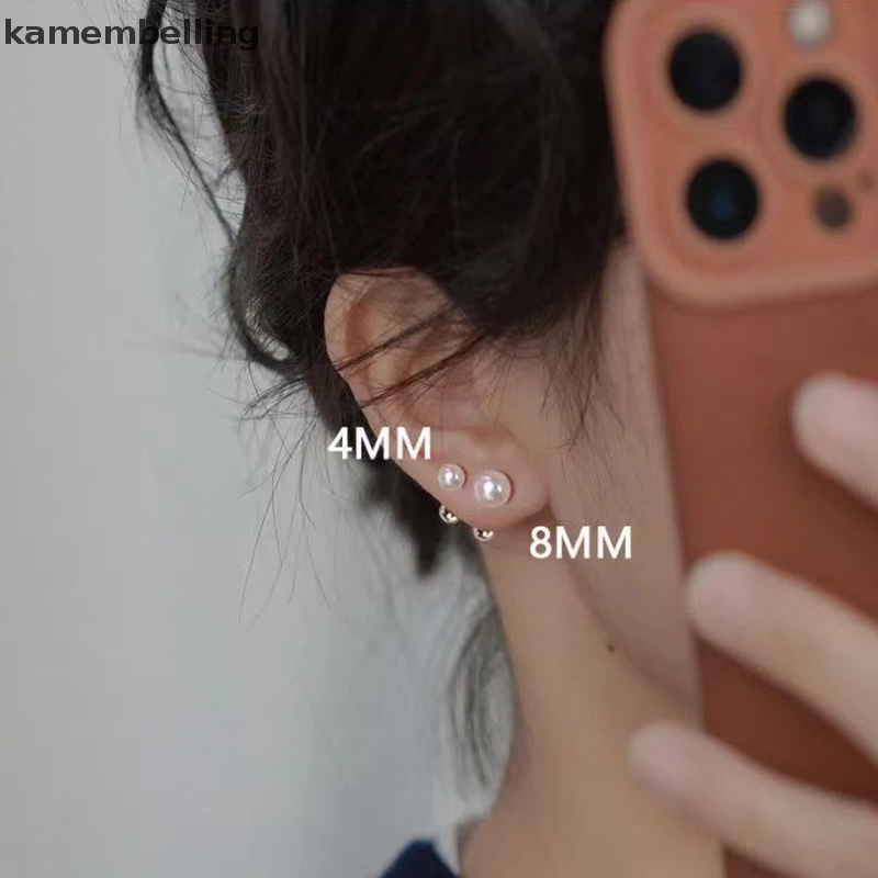 1 Đôi Khuyên Tai Ngọc Trai Thời Trang Nữ