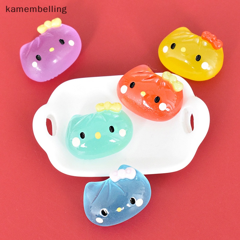 Set 10 Tượng Mèo Mini Bằng Nhựa Phát Quang Trang Trí Scrapbook