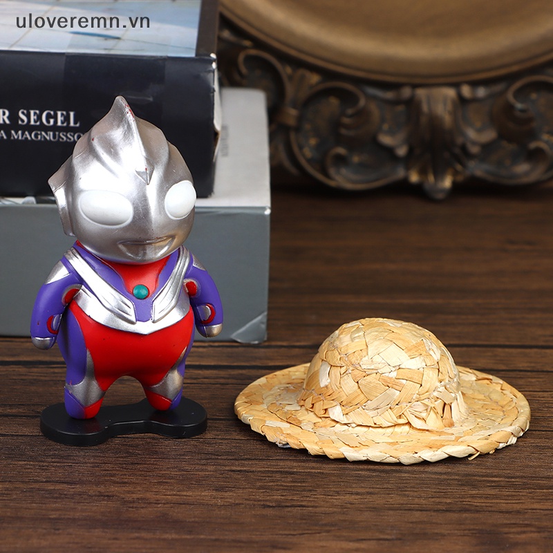 1 Bộ Đồ trang trí Ultraman Phiên Bản Q 9cm Trang Trí Xe Hơi