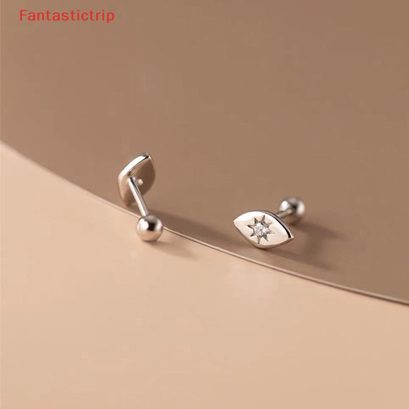 1 Đôi Khuyên Tai Đính Đá Zircon Thời Trang Dành Cho Nữ