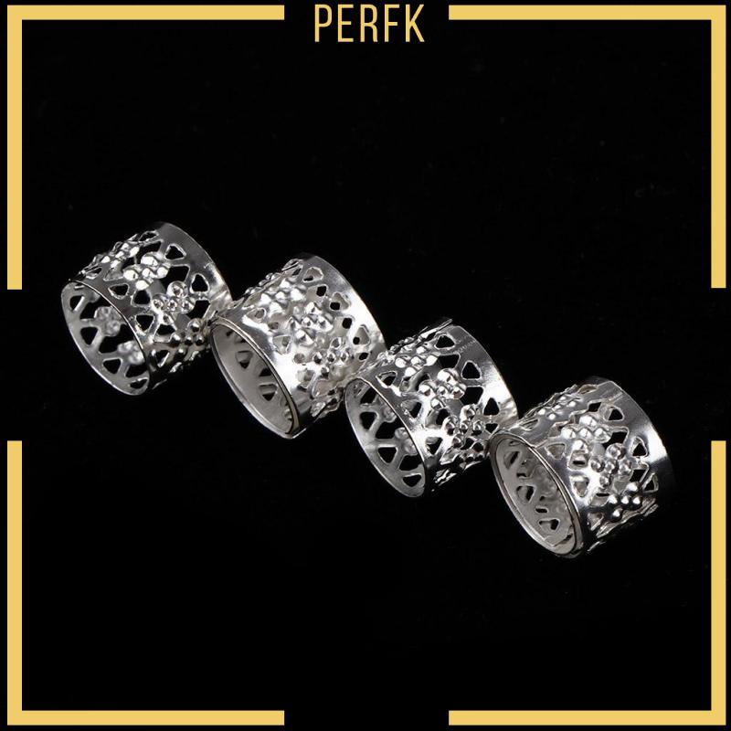 [Perfk] Rất 100 Khuy Măng Sét Kim Loại Cho Tóc Đường Kính 9mm