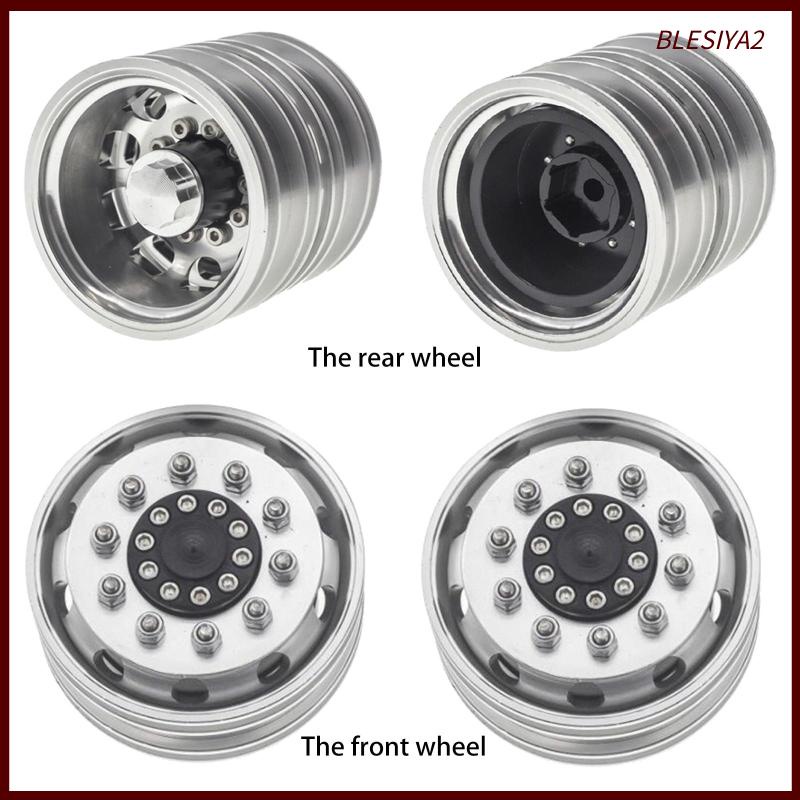 Trục Bánh Xe Thay Thế Bằng Hợp Kim Cho Mô Hình Xe Hơi Điều Khiển Từ Xa Besiya2 1: 14