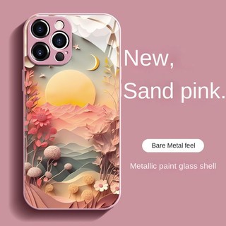 Ốp Điện Thoại Mặt Kính 3d Chống Sốc Cho iPhone 7 8 Plus XS XR X XS max 11 12 13 14 11 Pro max 12 Pro max 13 Pro max Ốp Điện Thoại Bảo Vệ Cho Iphone 14 Pro max 14 Pro