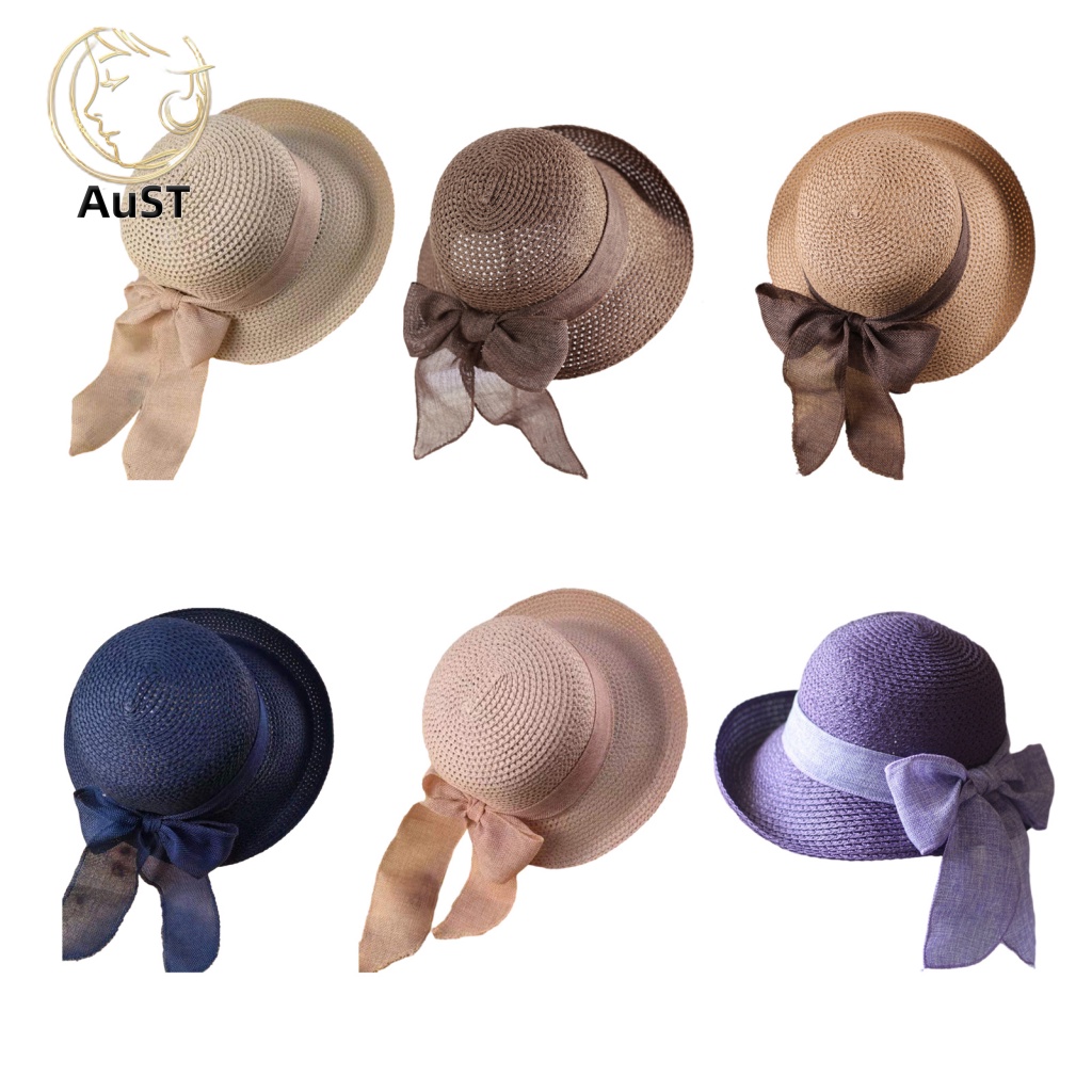 < Gdcc > Mũ Rơm Chống Nắng Gấp Gọn Được Phụ Kiện Hóa Trang Du Lịch Mùa Hè Cho