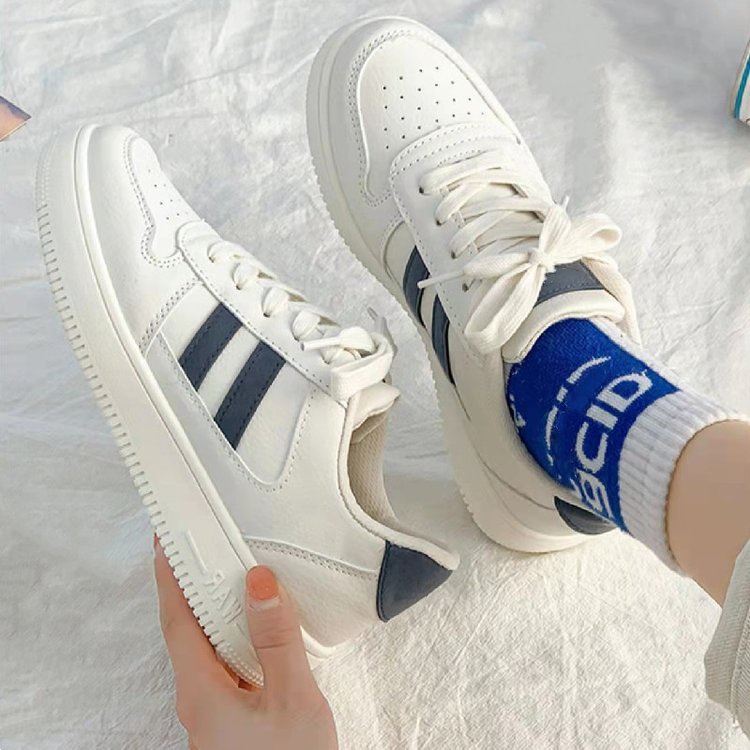 Giày Thể Thao Nữ Đế Dày Cột Dây Thời Trang Hàn Quốc Mới