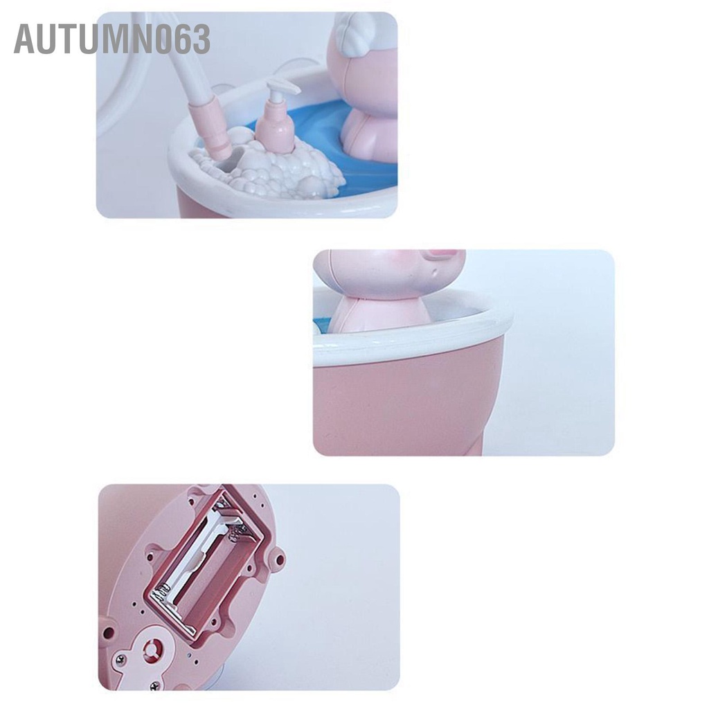 Autumn063 Heo Đồ Chơi Nhà Tắm Bằng Nhựa Nhẹ Nhàng Tưới Cây Dễ Thương Vòi Phun Nước Cho Bé Trai Gái