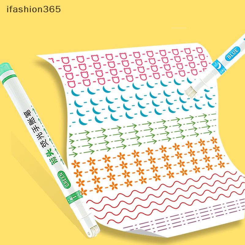 Set 6 Bút Đánh Dấu Dạng Lăn Nhiều Hình Dạng Màu Sắc Thời Trang ifashion365