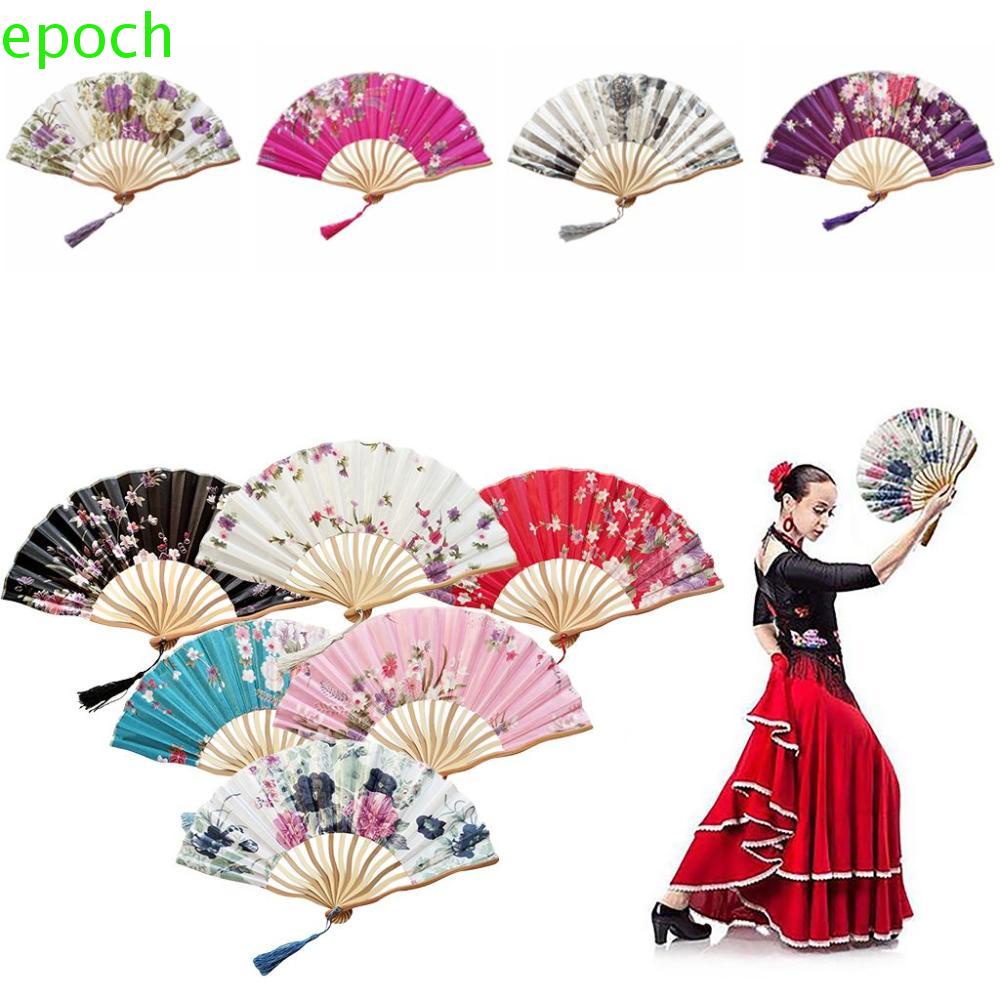 Epoch Quạt Xếp Cầm Tay Bằng Gỗ Tre Chất Lượng Cao Dành Cho Mùa Hè