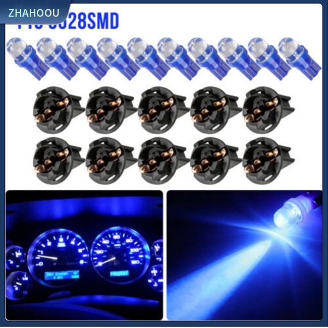 ☃Nhà Cửa☃ Set 10 Bóng Đèn Led T10 1smd 12v 1smd Chuyên Dụng Cho Xe Hơi