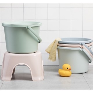 Xô nhựa cao cấp Notoro 11L - 14L có nắp đậy inochi