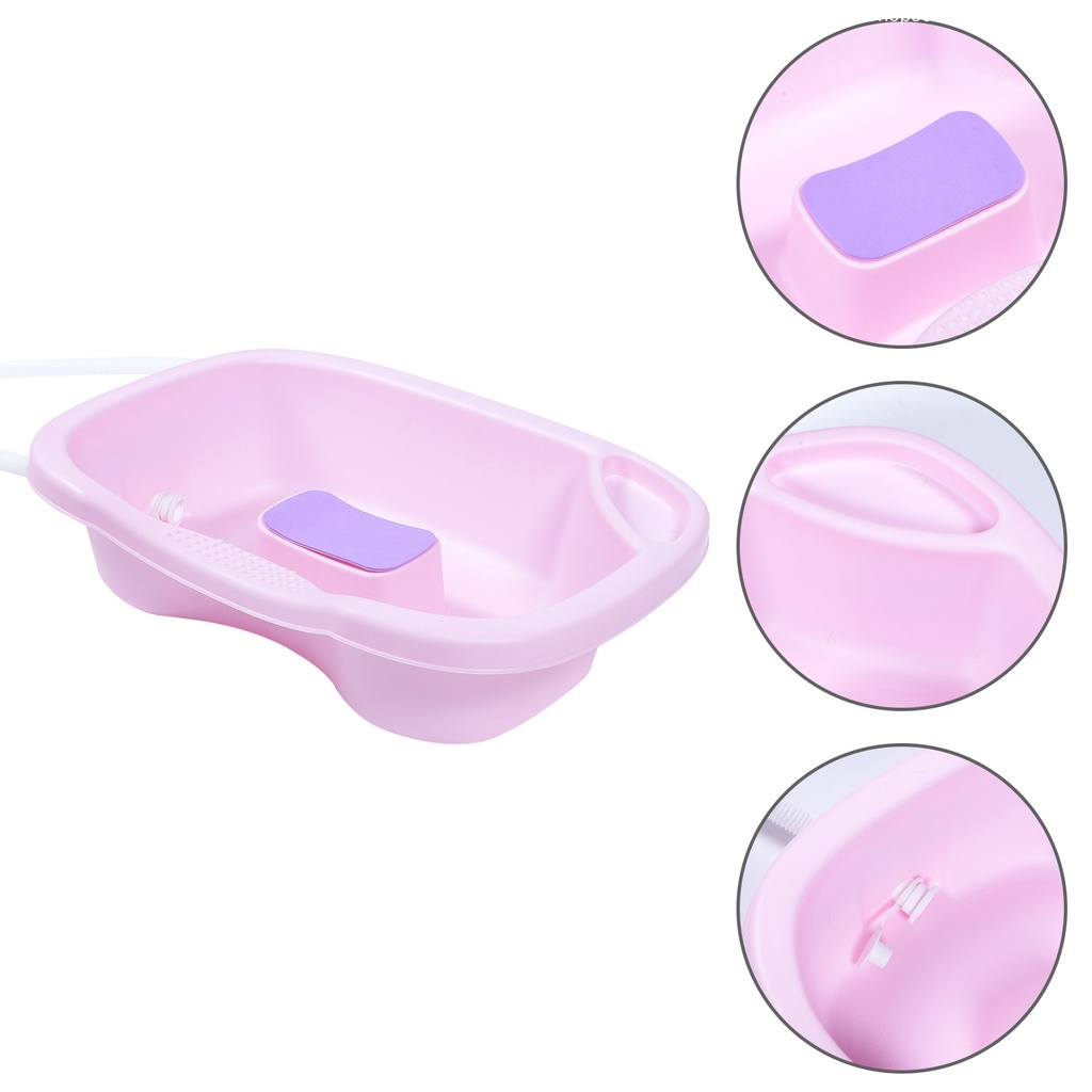 Chậu Tắm Bằng Nhựa Pp Kích Thước 44X32CM Tiện Dụng Mang Theo Du Lịch Cho Mẹ Bầu