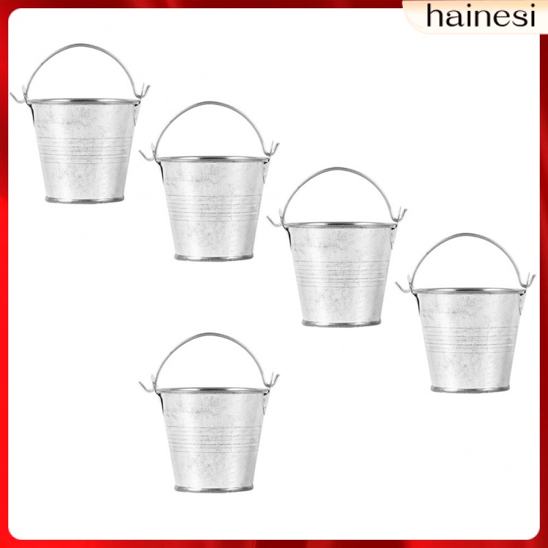 Set 5 Bình Kim Loại Mini Đựng Đá Tiện Dụng Cho Bé