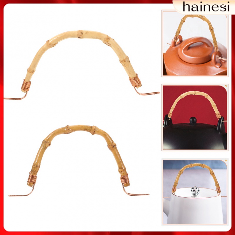 Set 2 Ấm Trà Bằng Kính Có Tay Cầm Tiện Lợi