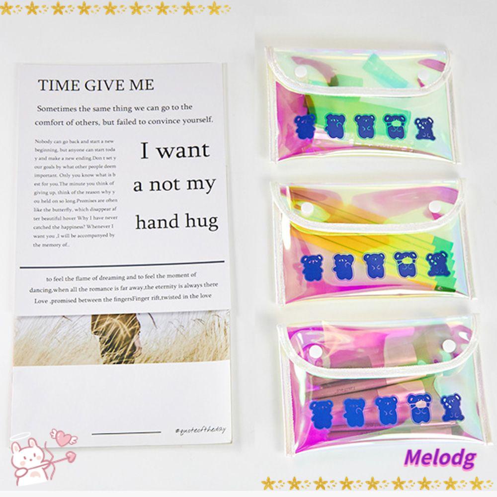 Túi TPU Đựng Mỹ Phẩm Màu Laser Nhiều Màu Sắc