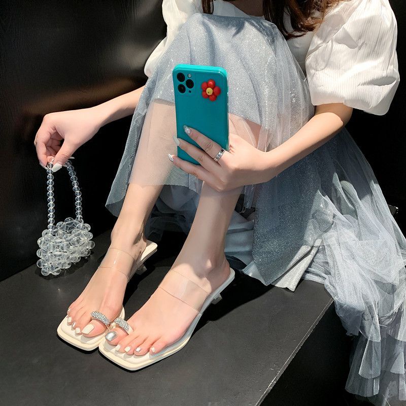 Aès giày cao gót Sandal Cao Gót Hở Ngón Thiết Kế Mới Thời Trang Dành Cho Năm 2023 22Z23052602
