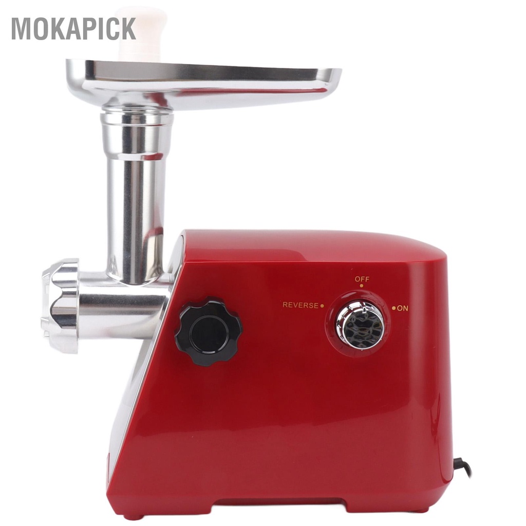Mokapick Máy Xay Thịt Điện 2800W Làm Xúc Xích Nhồi Mài Cắm EU 220V Cho Nấu Ăn