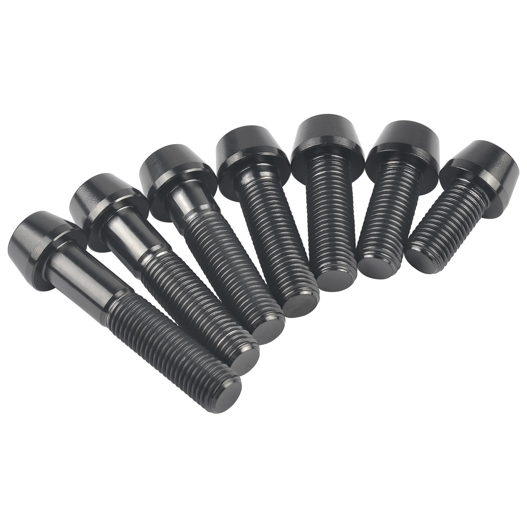 Bu Lông Ốc Vít Titan M10x20-100mm 1.25 Màu Đen Cho Xe Mô Tô