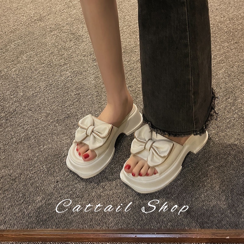 Cattail dép dép nữ sandal nữ dép bánh mì nữ dép bánh mì Chống Trượt 052501