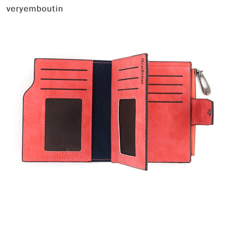 Ví Da PU Nhỏ Có Khóa Kéo Thời Trang Dành Cho Nữ