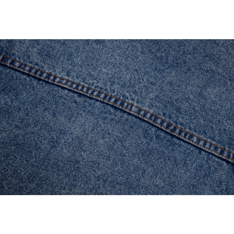 Áo Khoác denim In Chữ Ba-N88Cia 88-Trend Thời Trang Đường Phố Cá Tính